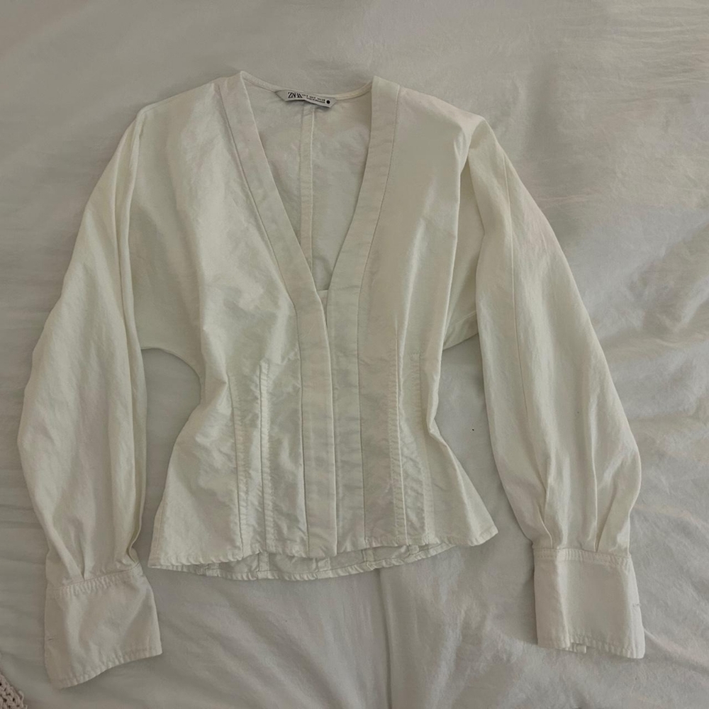 Elegant Cream Blouse